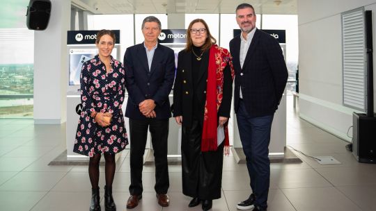 Valeria Fernández, Humberto Roca, Anabella Suburu y Germán Greco.