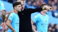 Julián Álvarez Pep Guardiola reunión Manchester City