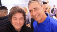 Milei y Abbondanzieri