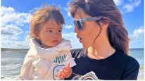 El look hippie chic de Tao el hijo de Calu y Aito de La Rua