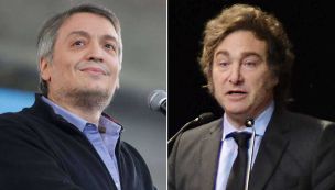 Maximo Kirchner y Javier Milei 20240607