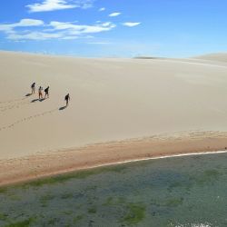 Lençóis Maranhenses, un paraíso de dunas blancas y verano eterno en Brasil.