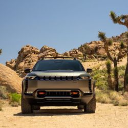 Así es el nuevo Jeep Wagoneer Trailhawk Concept, completamente eléctrico.