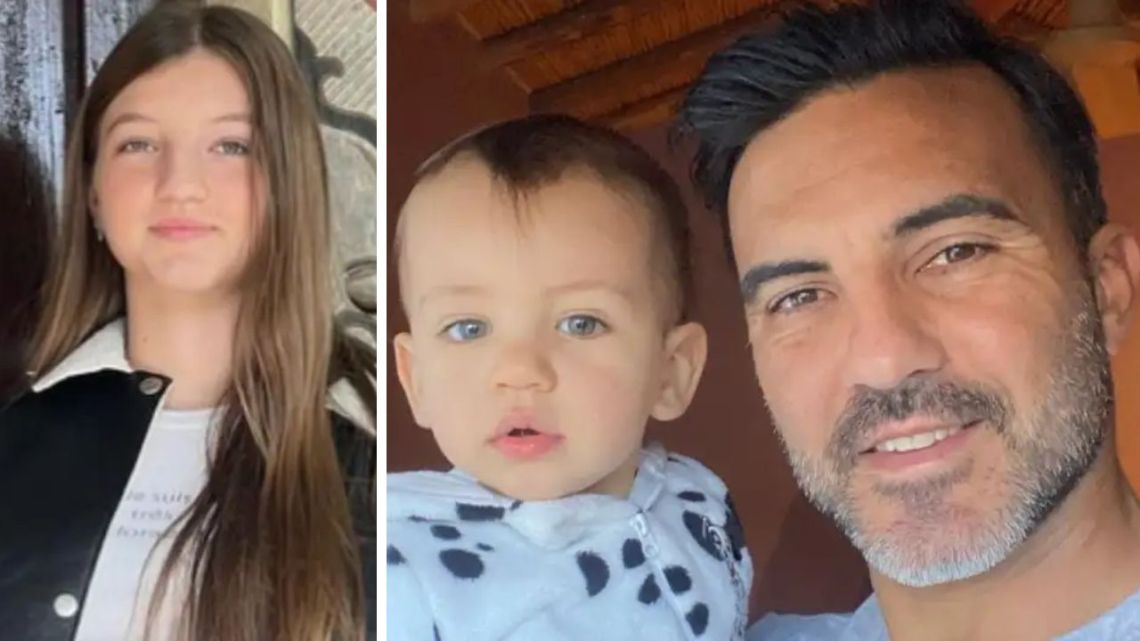 Allegra Cubero compartió una tierna foto de Fabián Cubero con Luca