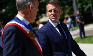 El presidente francés, Emmanuel Macron