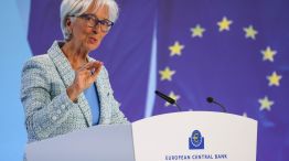 European Central Bank President Christine Lagarde Rates Decision News Conference