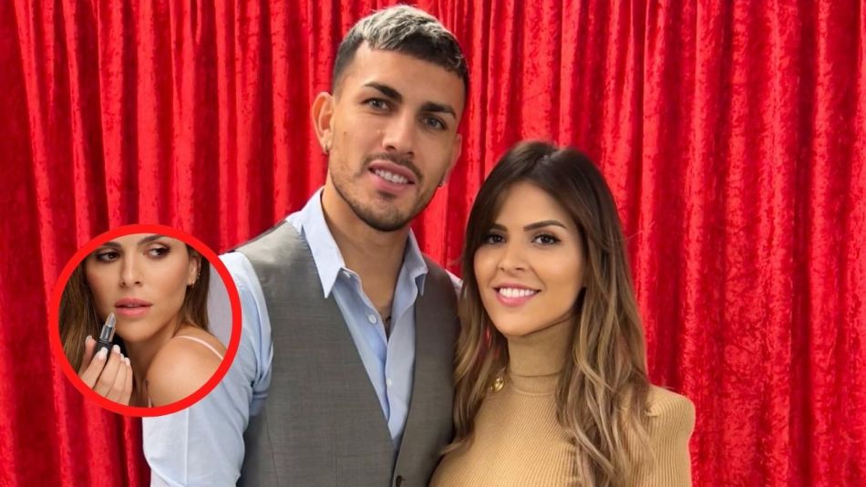 Leandro Paredes y su esposa Camila Galante