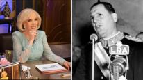 Mirtha Legrand y Juan Domingo Perón