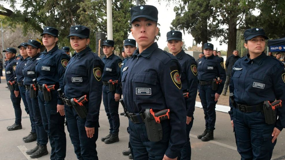 Cadetes de la policía de Córdoba