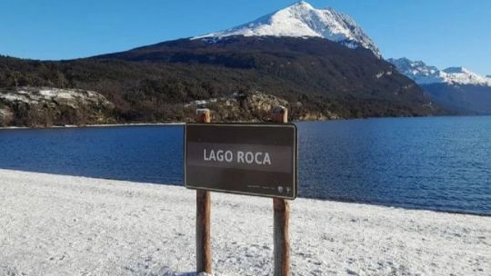 El gobierno le restituyo el nombre al Lago Roca