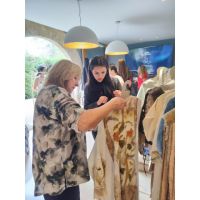 CALANDRELLI presentó su colección de moda sostenible "Horizonte" en CSFW Madrid 24