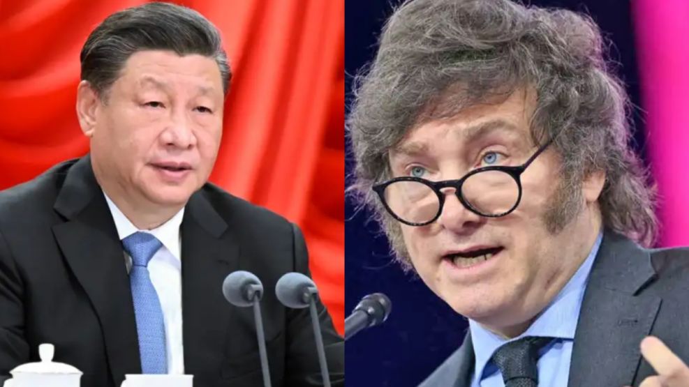 Xi jinping y Milei