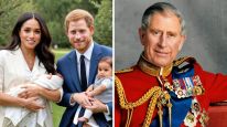 Meghan Markle y el Príncipe Harry - Carlos III