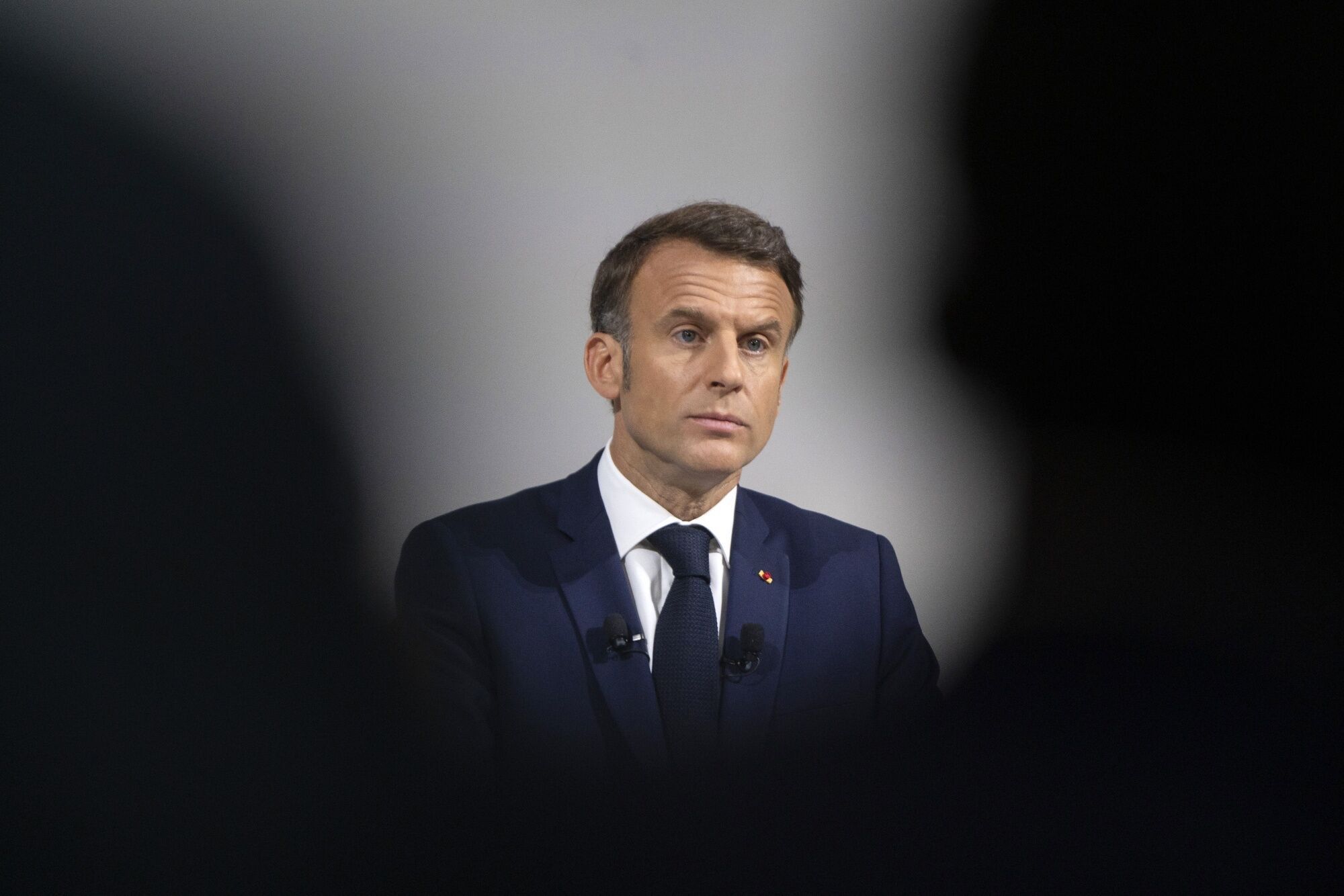 France's President Emmanuel Macron News Conference