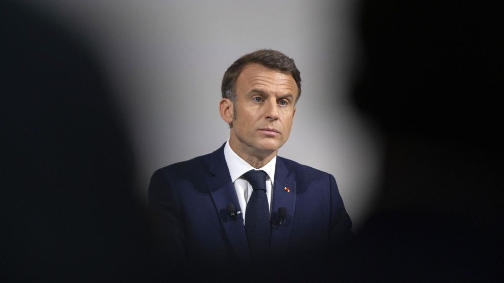 France's President Emmanuel Macron News Conference