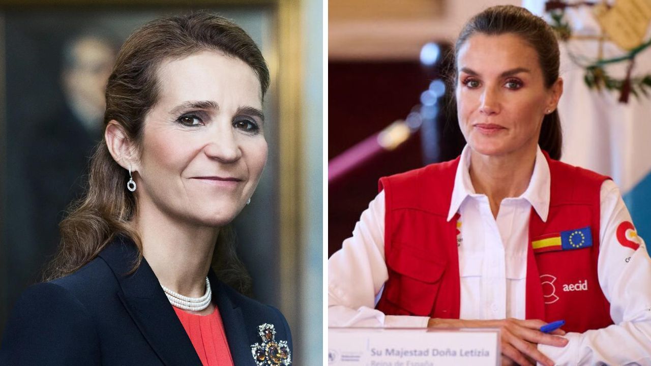 La Infanta Elena se incorpora a la familia real con el acuerdo de apartar a  Letizia Ortiz | Caras