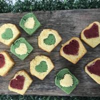 Budín multicolor