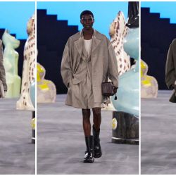 La cerámica animal se apoderó de la creatividad de Kim Jones para Dior Men Summer 2025