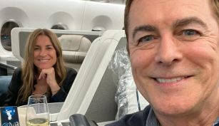 Gabriel Corrado y su esposa 