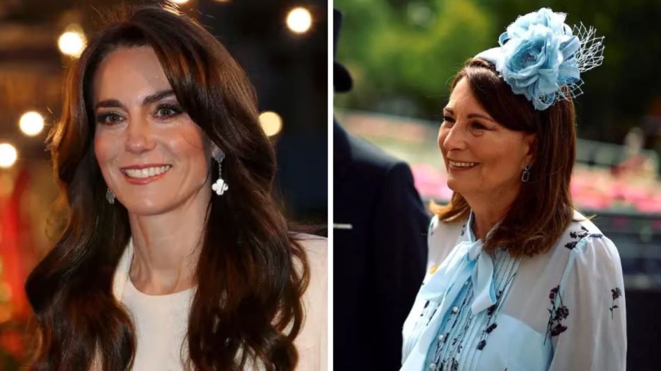 Despúes de Kate Middleton: así fue la aparición de su mamá Carole Middleton en público