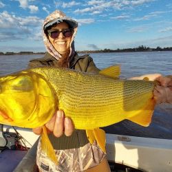 En tiempos de muchos piques, un excelente momento para ir por los dorados del Uruguay en un pesquero que nos permite pescar durante todo el año. 