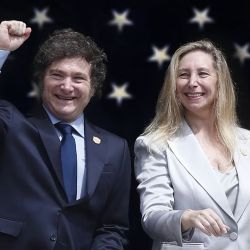 Javier Milei y Karina Milei | Foto:CEDOC