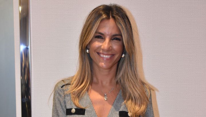 El acierto fashion de María Belén Ludueña que deslumbró a Brigitte Macron