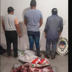 Los tres sujetos fueron aprehendidos.