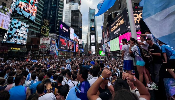 Fiesta argentina Times Square