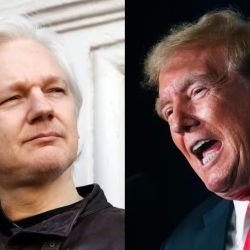 Assange y Trump | Foto:CEDOC