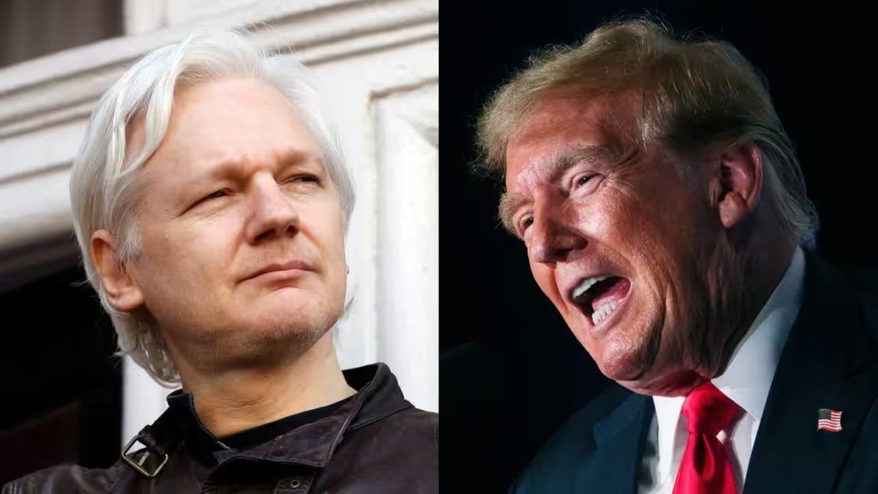 Assange y Trump | Foto:CEDOC