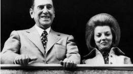 Perón e Isabelita, en 1973