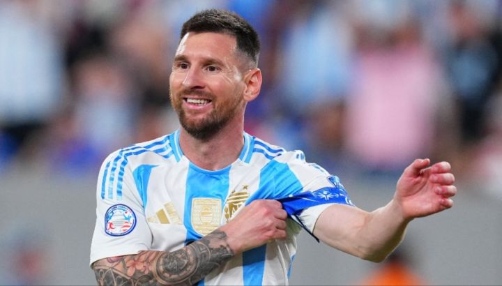Lionel Messi molestias vs Chile