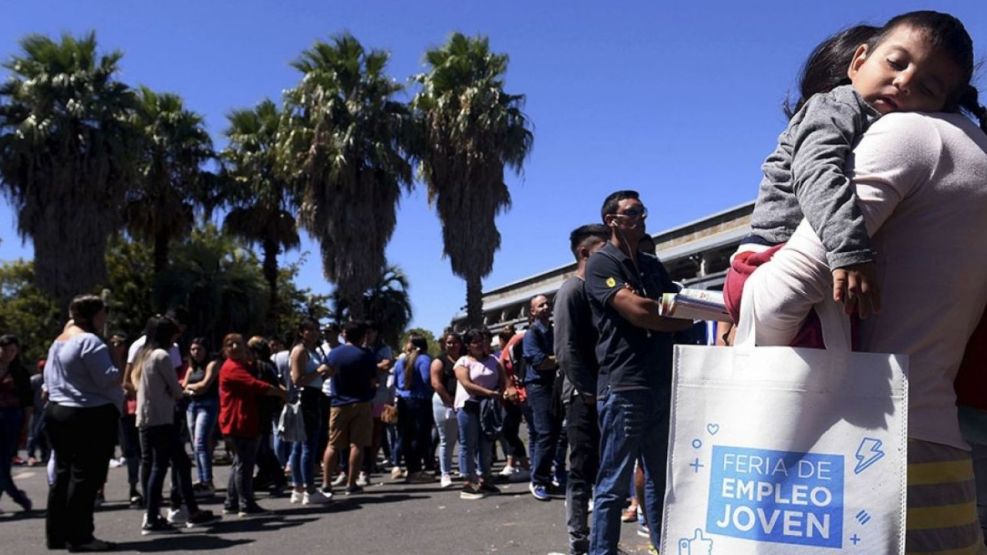 Destrucción del empleo en la Argentina.