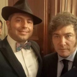 Pol Victoria met Javier Milei at the recent 'Freedom Dinner' that took place in Madrid.