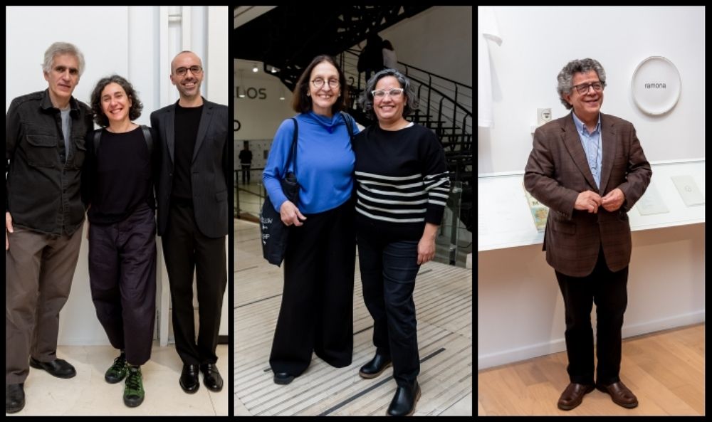 Roberto Amigo, Gachi Hasper y Francisco Lemus; Laura M. Costa y Carolina V.Carrasco; Gustavo Bruzzone.