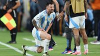 Messi molestias partido Perú