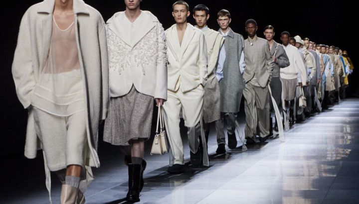 ¿Y si los materiales del futuro llegaran de la moda masculina?