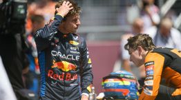 Max Verstappen, luego de ganar el 'Sprint' previo al Gran Premio de Austria.