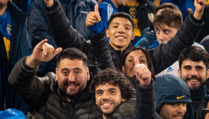 Boca se ilusiona en la Sudamericana y sus hinchas disfrutan de una novedosa plataforma