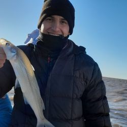 Pescar fue una quimera en la costa en este fin de semana, con una condición del mar totalmente desfavorable. 