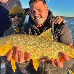 Pescar fue una quimera en la costa en este fin de semana, con una condición del mar totalmente desfavorable. 