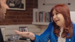 Cristina Kirchner con Pedro Rosemblat