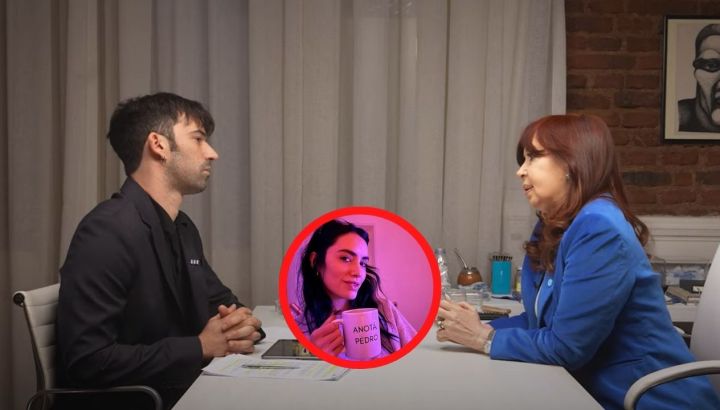 El mensaje de Cristina Fernández de Kirchner para Lali Espósito tras la entrevista con Pedro Rosemblat