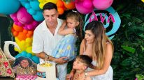 Así fue la pool party de Ava, la hija del Dibu Martínez, para celebrar su cumpleaños inspirado en Moana