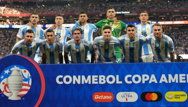 Argentina vs Ecuador por los cuartos de final de la Copa América 2024. 