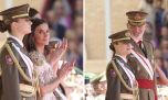 El mensaje oculto de la princesa Leonor en la ceremonia de la Academia militar junto a su familia