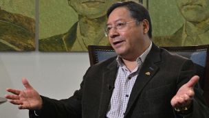 El presidente boliviano Luis Arce 20240703