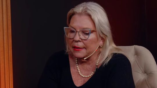 Elisa Carrió: "Tuve experiencias de violencia de género terribles en mi juventud"