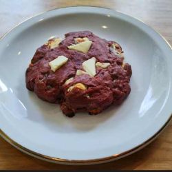Receta Cookie Red Velvet.